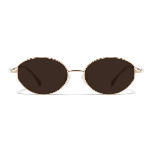 PROTAGO Β Titanium Oval Sunglasses Unisex