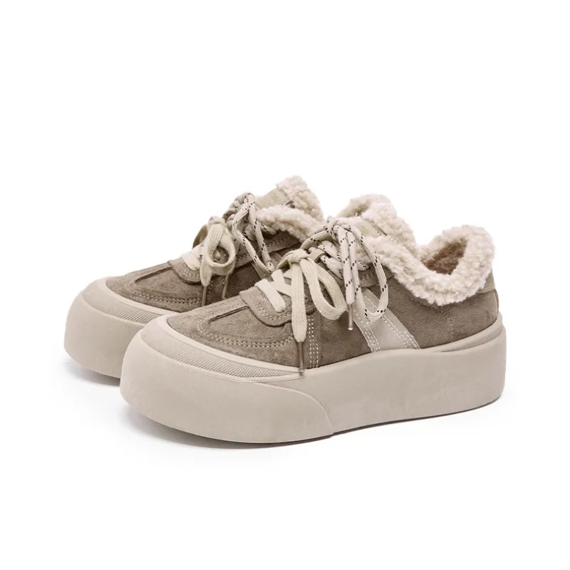 WESTLINK Warm Anti Slip And Wear Resistant Low Top Skateboard Shoes Women's-2