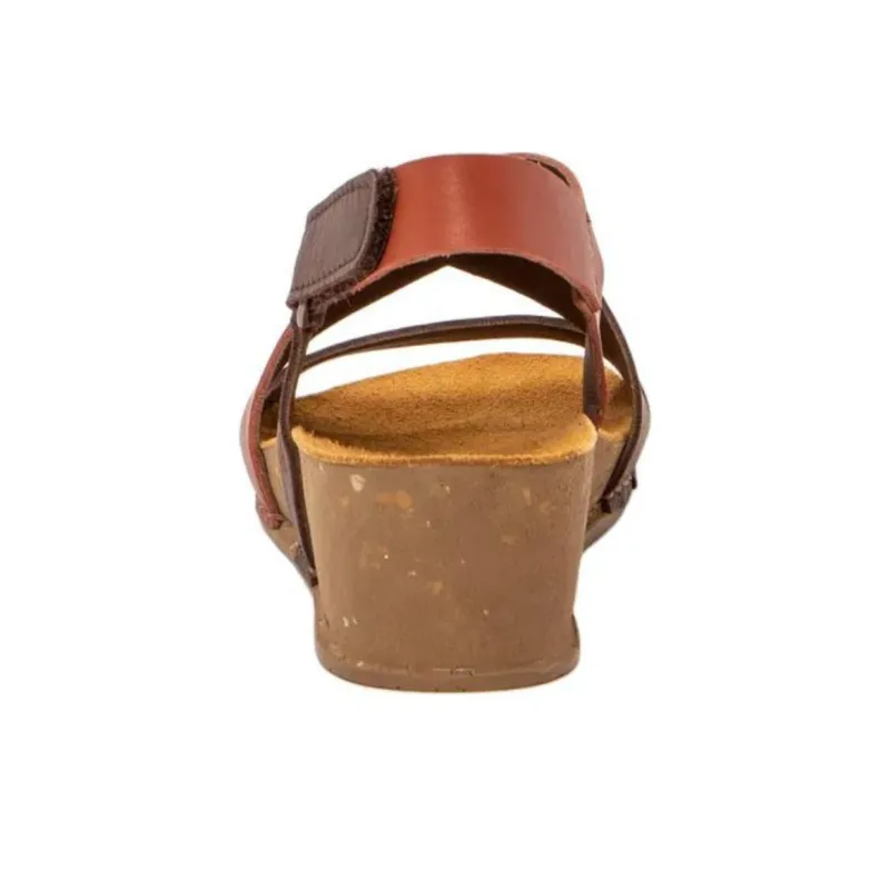 Art I LIVE Strap Sandals 4.5cm Women's Brown-3