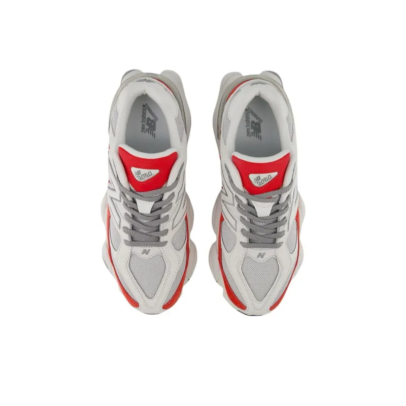 New Balance 9060 White Red-2