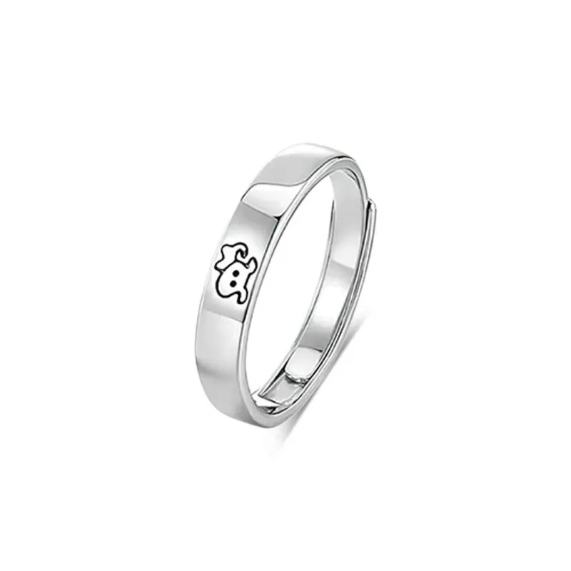 Shang Yinfu 999 Fine Silver Rings Unisex-3