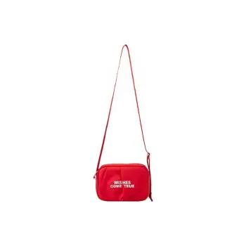 361° Fabric Crossbody Bag Shoulder Bag Regular Unisex Red
