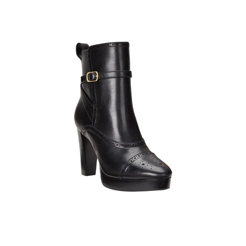 LAUREN RALPH LAUREN Mckinsey Ankle Boots 7cm Women's Black-2