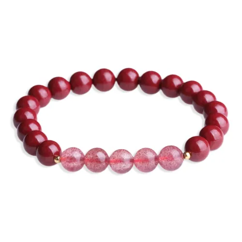 Topgirl Natural Obsidian Beaded Bracelet Accessory Mens