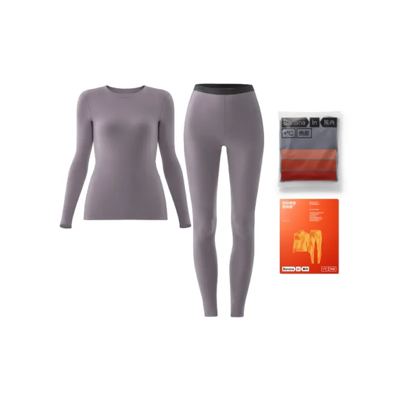 Bananain Red Plan Series Thermal Set Unisex-95