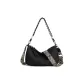 Black (White Cord+Light Reflection Double Straps)