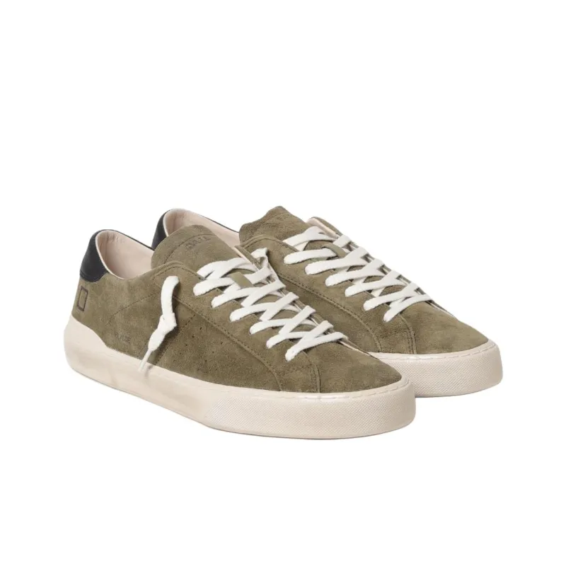 D.A.T.E Low Top Skateboard Shoes Men's Green-2