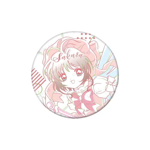 GuGuGuGu AMNIBUS Cardcaptor Sakura Characters Watercolor BIG Badges