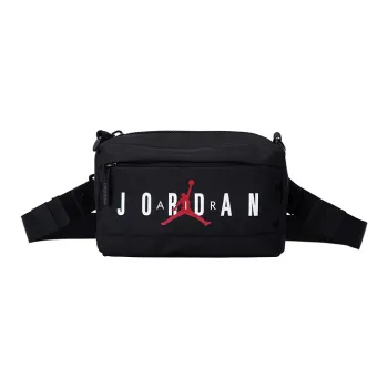 Jordan Polyester Shoulder Bag Crossbody Bag Fanny Pack Unisex Black