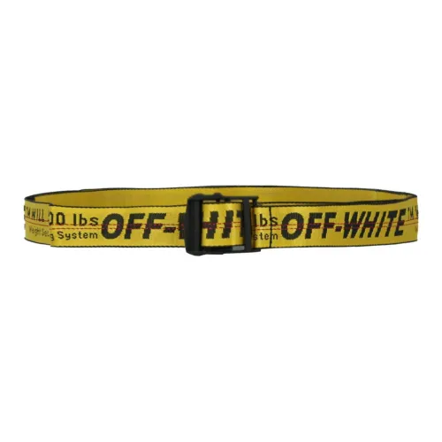OFF WHITE Industrial Logo Belt
