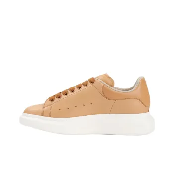Alexander McQueen Low Top Skateboard Shoes Men's Khaki