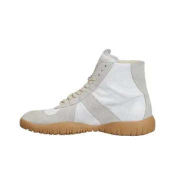 Maison Margiela Tabi High Top Casual Shoes Men's White