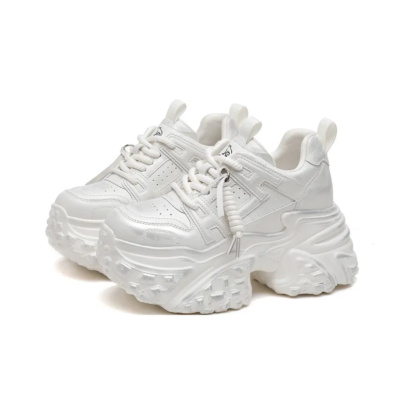 CARDANRO Small-sized Sky Vegetables Low-Top Chunky Sneakers Women's-3