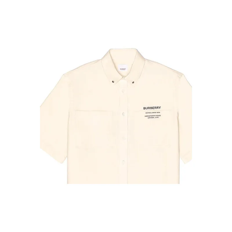 Burberry Shirts Men Beige-3