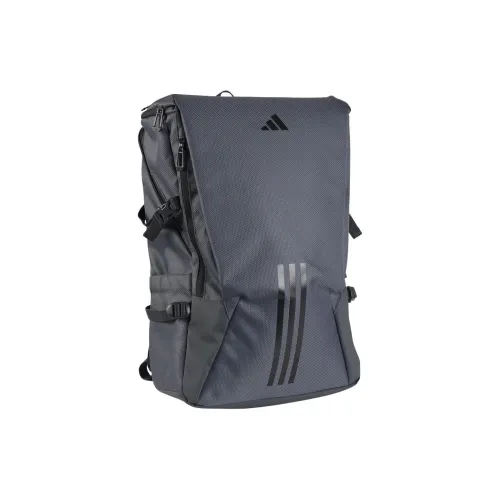 Adidas Polyester Backpack Unisex Gray
