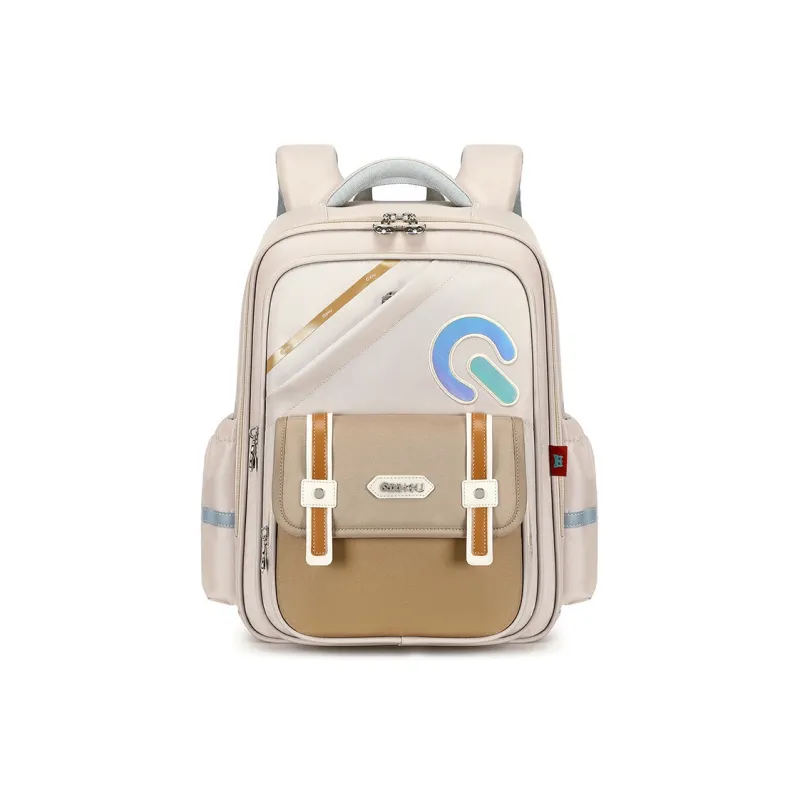 Seven Star Fox Polyester Student Bag Multicolor-3