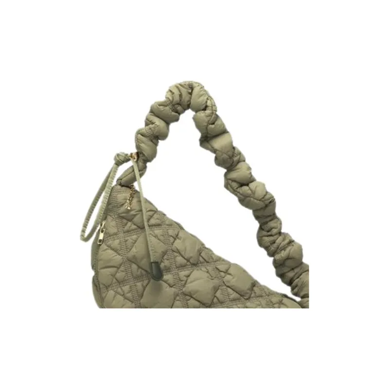 CARLYN Nylon Portable Crossbody Bag, Shoulder Bag Women's Green-3