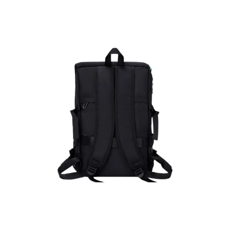 Warrior Oxford Fabric Backpack Regular Unisex Black/White-5