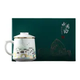 Li Ti Tong-Drunken Jiangnan Baichuan Cup (Glazed)