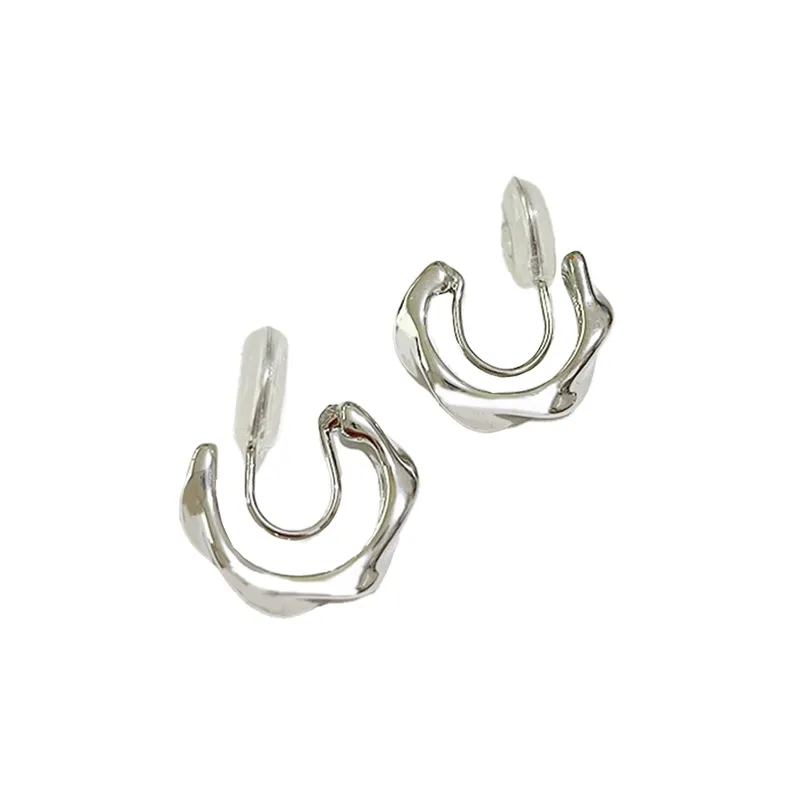 QIANFANGDAHUANGYE Alloy Clip On Earrings Unisex-0