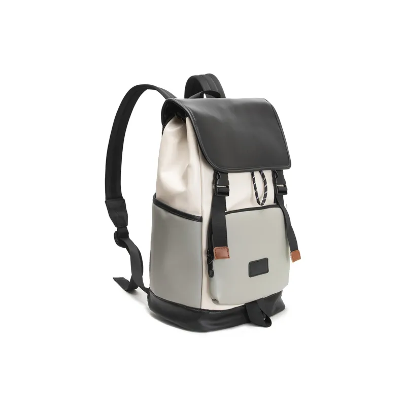 Slazenger PU Laptop Bags Backpacks Regular Unisex Black/White-5