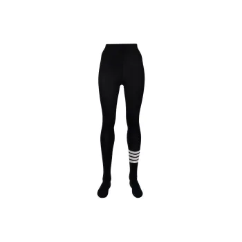 THOM BROWNE 4 Bar Striped Ribbed Tights