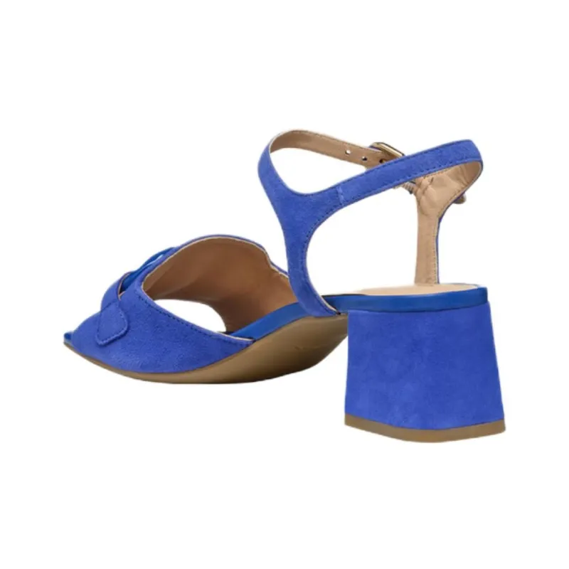 GEOX New Eraklia One Strap Sandals 5.5cm Women's Blue-3