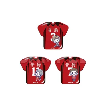 GuGuGuGu CEI Haikyuu!! Blind Ball Jersey Style Badge Badges