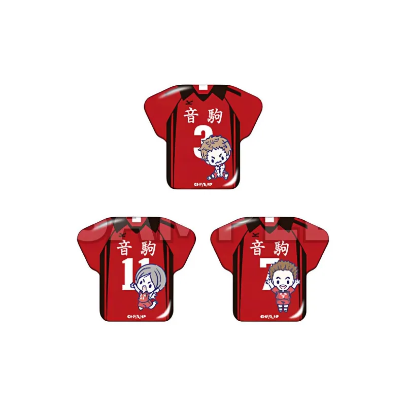 GuGuGuGu CEI Haikyuu!! Blind Ball Jersey Style Badge Badges-0