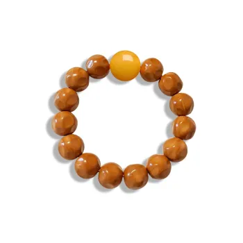 BNNYW Monkey Head Walnut Bracelets Unisex