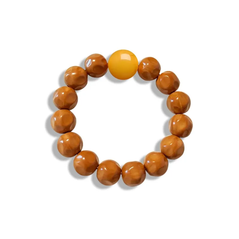 BNNYW Monkey Head Walnut Bracelets Unisex-0