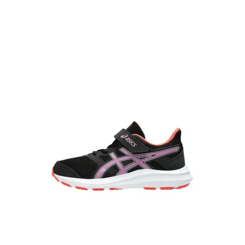 Asics Jolt 4 Cushioning Low Top Kids' Running Shoes Black Kids'