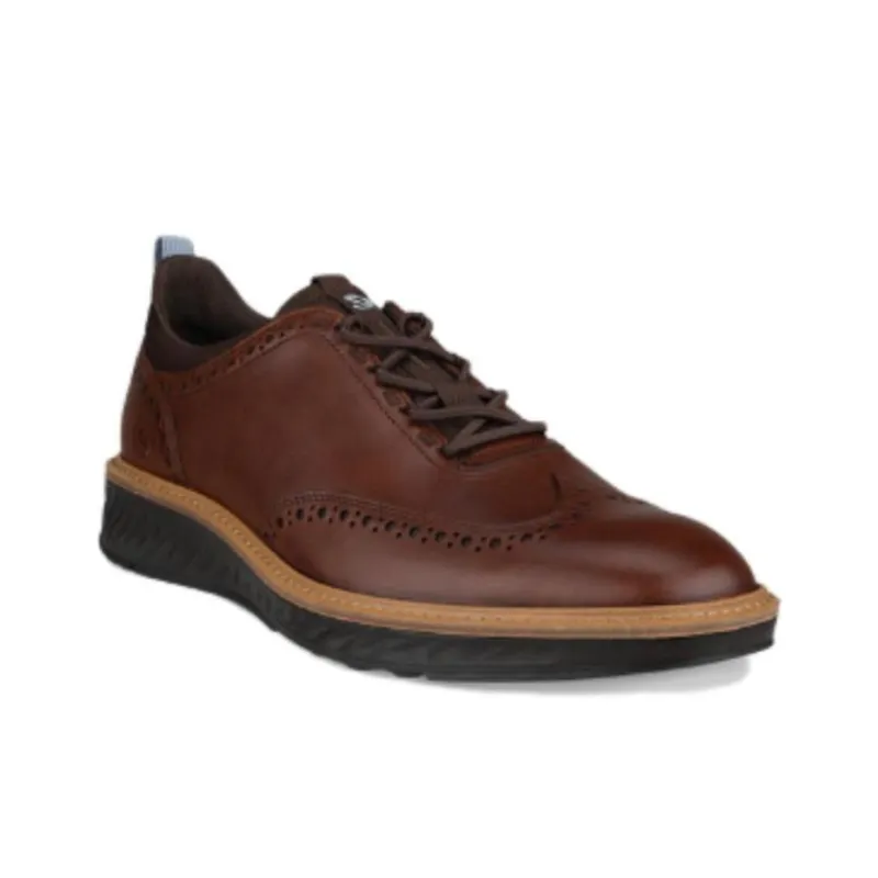 Ecco Men's Casual Shoes Men Low Top Brown-3