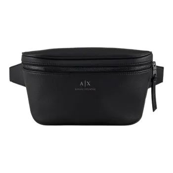 ARMANI EXCHANGEAE Polyurethane One Shoulder Crossbody Fanny Pack Regular Men's Black
