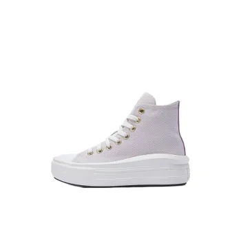 Converse All Star Anti Slip Wear Resistant High Top Kids Canvas Shoes Violet Teenagers