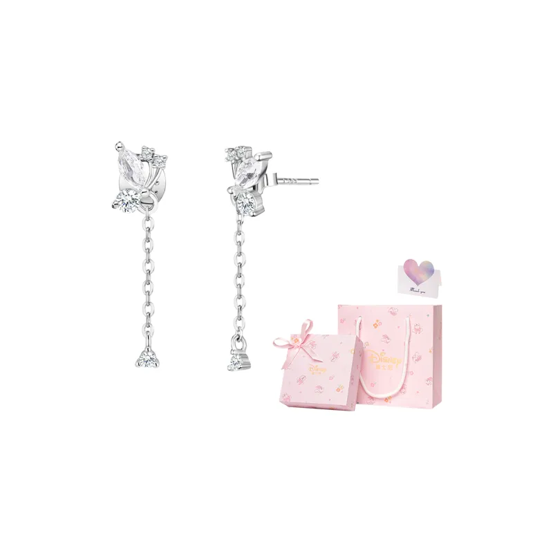 Disney S925 Silver Earrings Women's-6