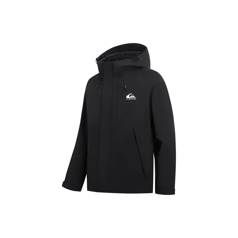 Quiksilver Warm Rainproof Windproof Windbreaker Jacket Unisex-9