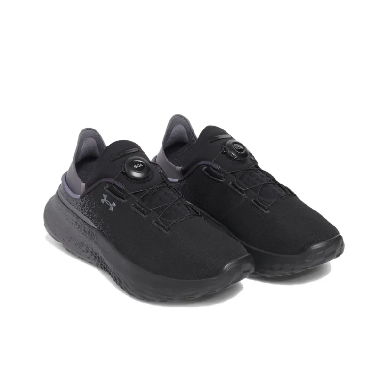Under Armour SlipSpeed Anti Slip Wear Resistant Low Top Casual Running Shoes Unisex Black-2