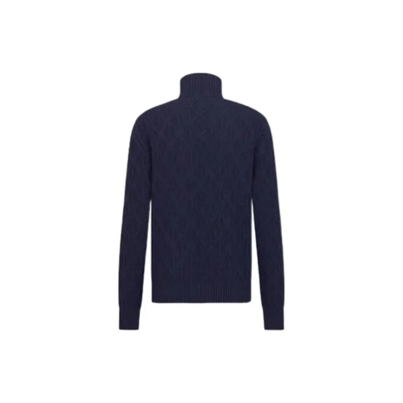 DIOR Cashmere Sweaters Men Navy-1