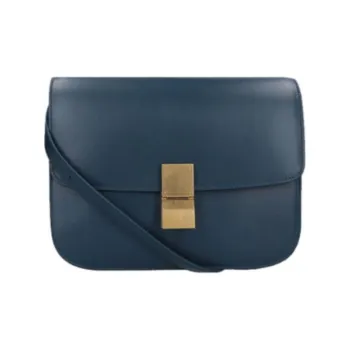 CELINE Classic Bo Women's Gasoline Blue