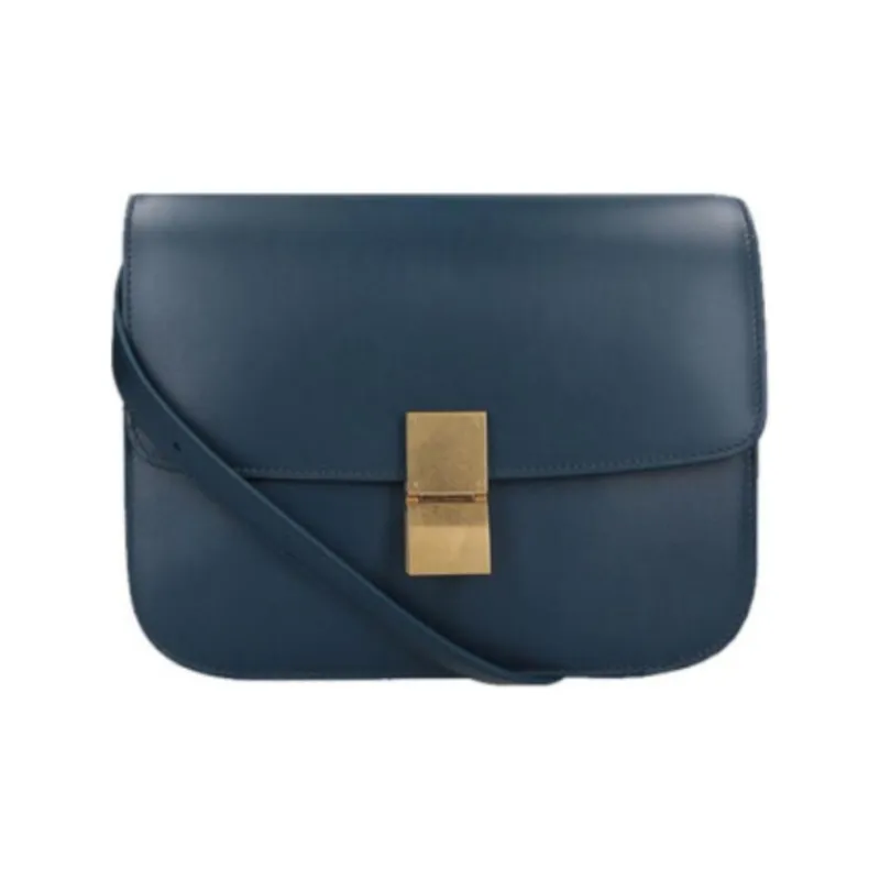 CELINE Classic Bo Women's Gasoline Blue-0