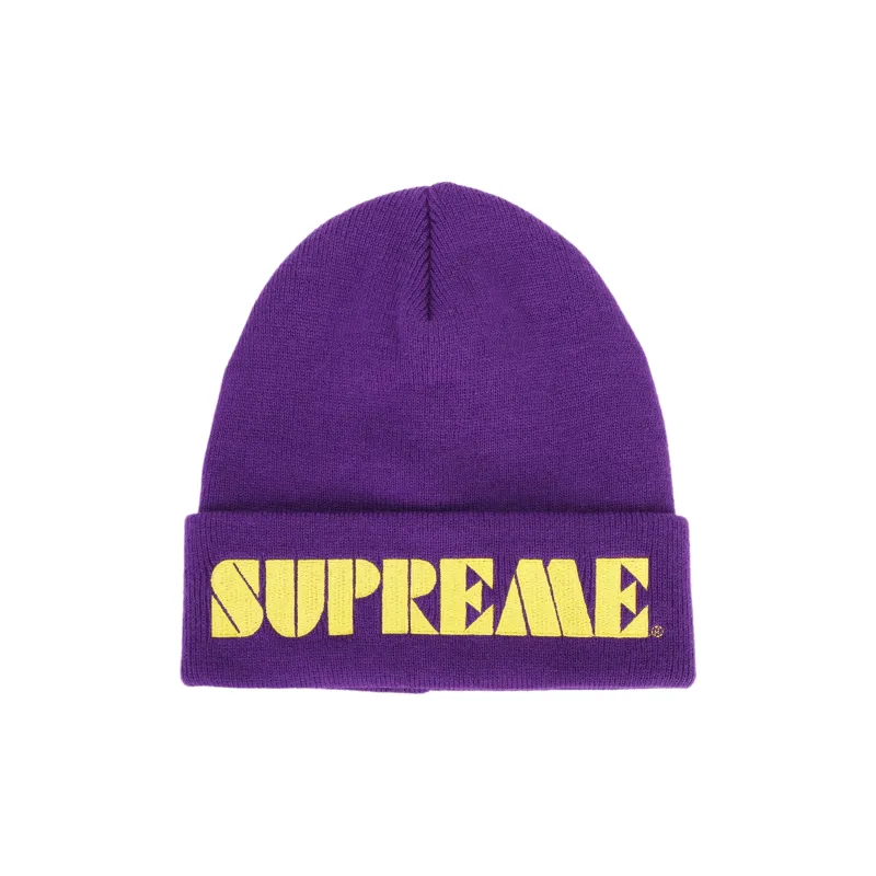Supreme Stencil Beanie-0