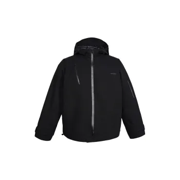 P.M.W Waterproof And Windproof Windbreaker Jacket Unisex Black