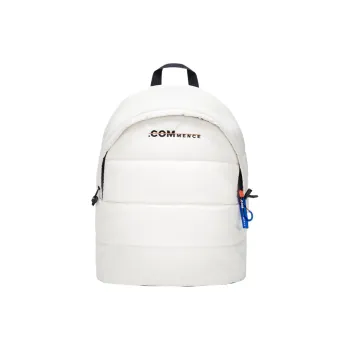 COMMENCE Fabric Backpack Unisex Snow White/Misty Gray