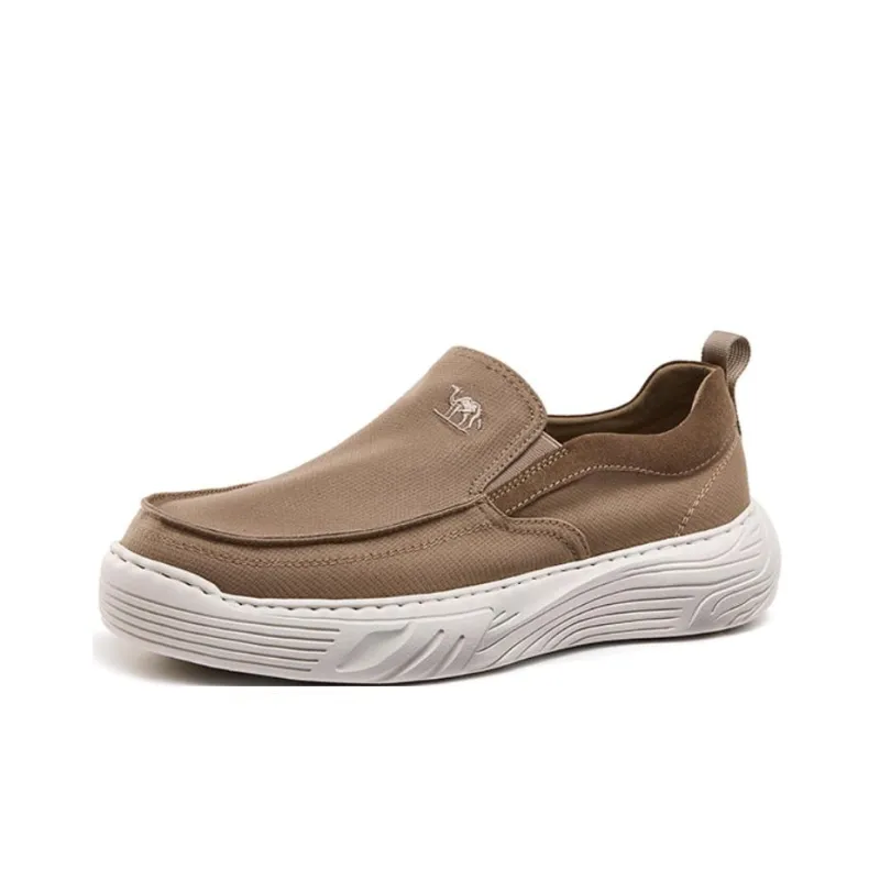 CAMEL Anti Slip And Wear Resistant Height Increasing Low Top Casual Shoes Men's-0