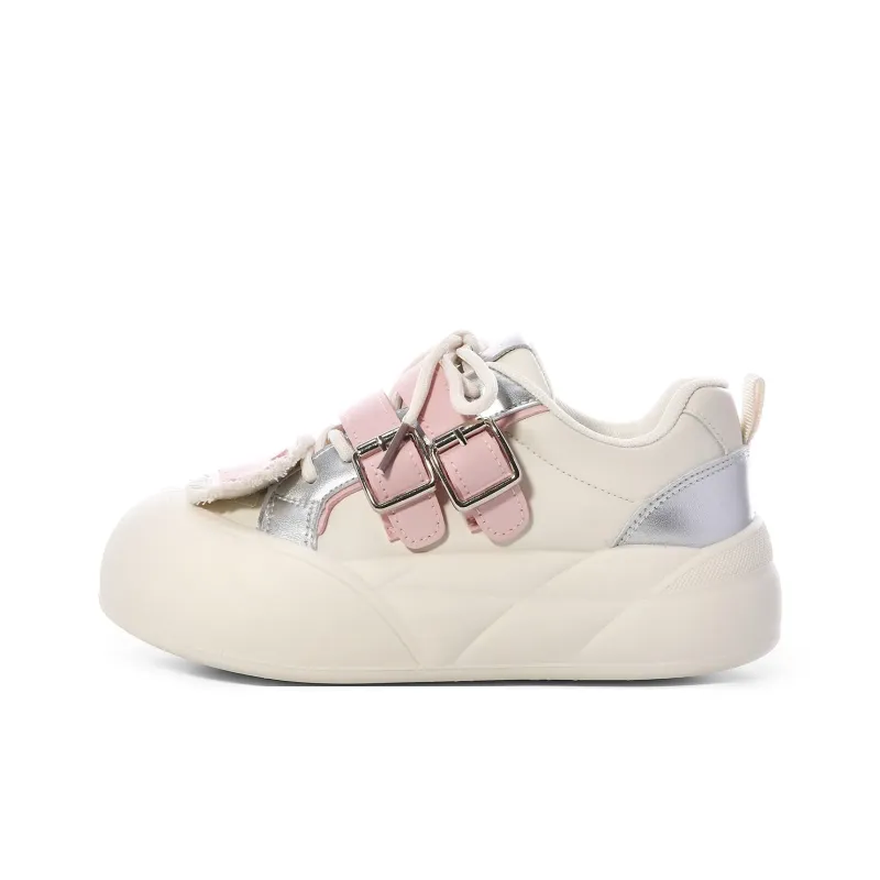 UNIITY Wear Resistant Lightweight Breathable Height Increasing Low Top Skateboard Shoes Women's-7