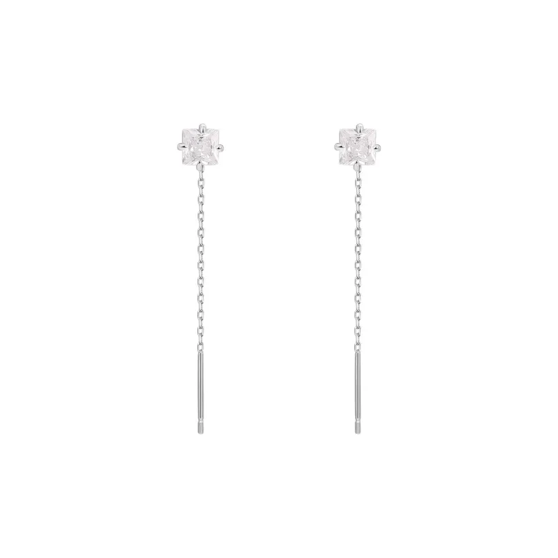 MCK 999 Fine Silver Drop Earrings Women's-5