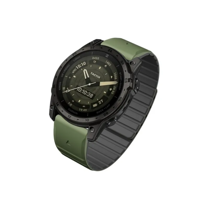 SOOPSORI Watch Band Garmin Fenix5/5X/6X Pro/7X Compatibility Silicone Material-16