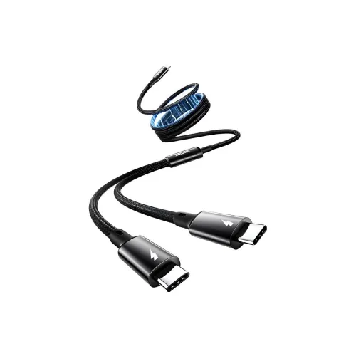 MOMAX DC85 All in one 1 to 2 100W Power Dual Fast Charging Cables