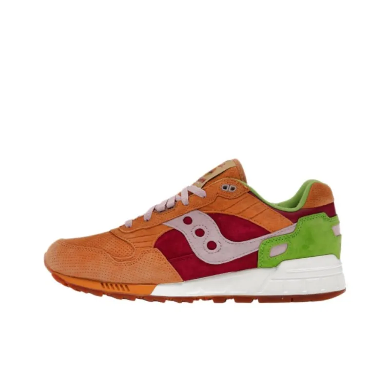 Saucony Shadow 5000 Anti Slip Wear Resistant Low Top Casual Running Shoes Unisex Yellow-0